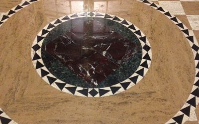 Marble Floor Restoration at Washington D.C. Facility
