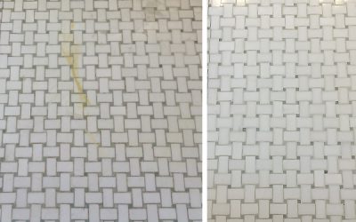 Complete Bathroom Quartz Floor Restoration in Bethesda, MD