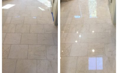 Bethesda, MD Marble Master Bathroom Shines Like New