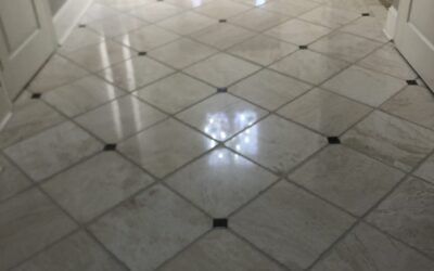 Potomac, Maryland Travertine Restoration 